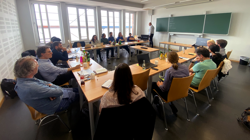 Healing bat kick-off meeting in Dortmund
