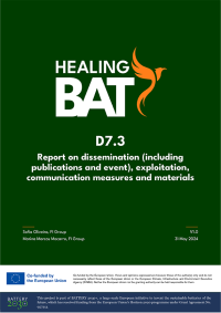 Report on Dissemination, Communication and Exploitation - HEALING BAT