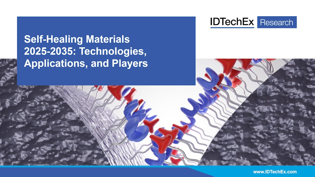 HEALING BAT featured in IDTechEx’s Self-Healing Materials 2025–2035 Report