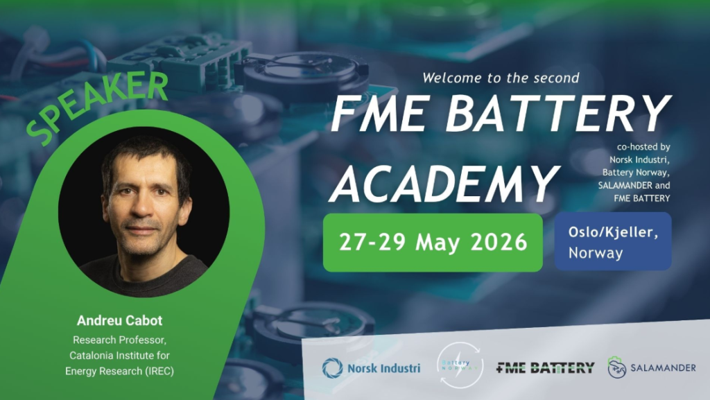 HEALING BAT Joins FME Battery Academy 2026 in Oslo